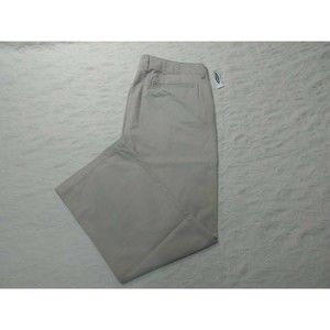 OLD NAVY BROKEN-IN LOOSE KHAKI PANTS MENS SIZE 38X36 KHAKI COLOR ZIP FLY NWT